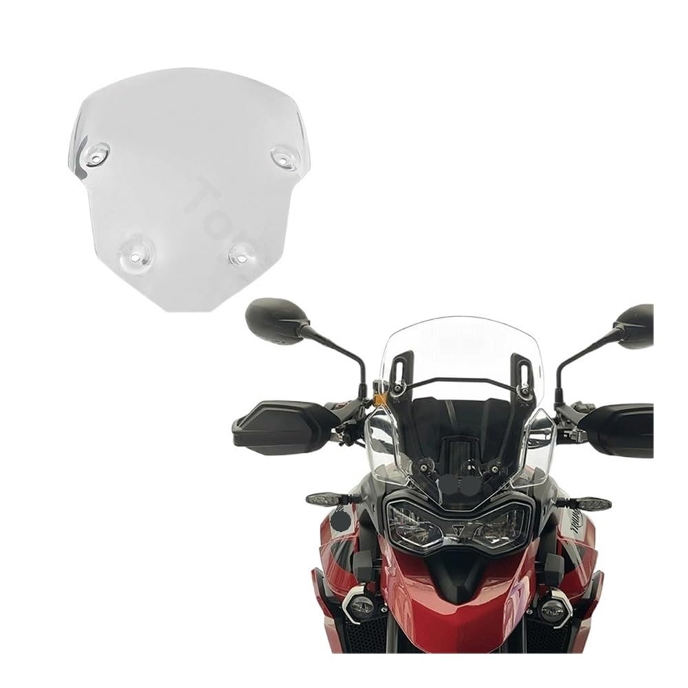 Motorrad Windabweiser Für Tr&iumph Für Tiger 850 900 2020-2023 Motorrad Sport Windschutzscheibe Windschutz Windabweiser Transparent 2021 2022 von PLIQVBN