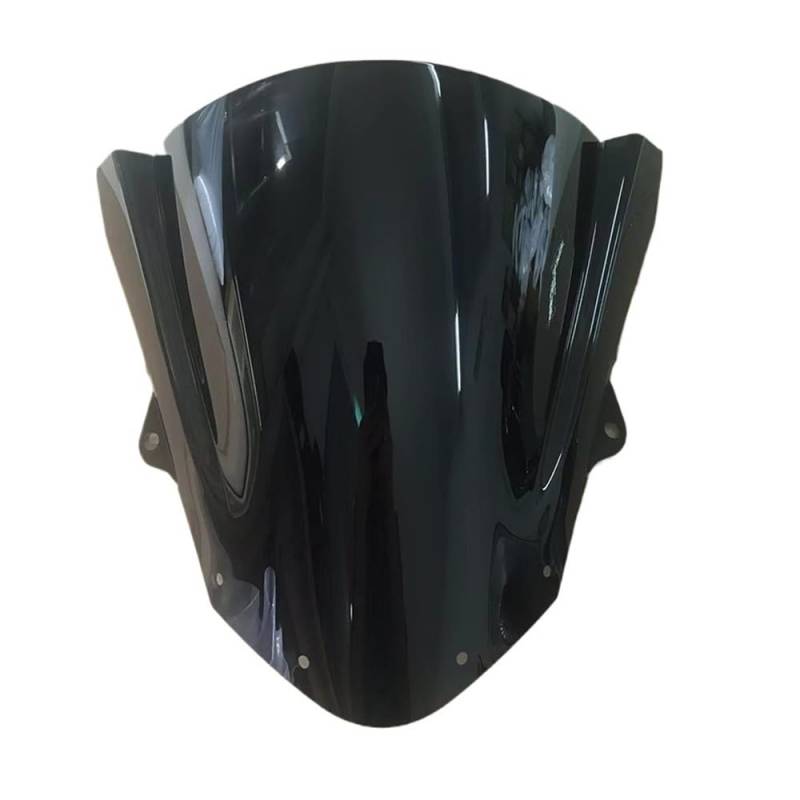 Motorrad Windabweiser Motorrad Double Bubble Windschutzscheibe Windschutzscheibe 2008 2009 2010 Für Für NI&nja ZX 10R ZX-10R Frontscheibe Schwarz von PLIQVBN