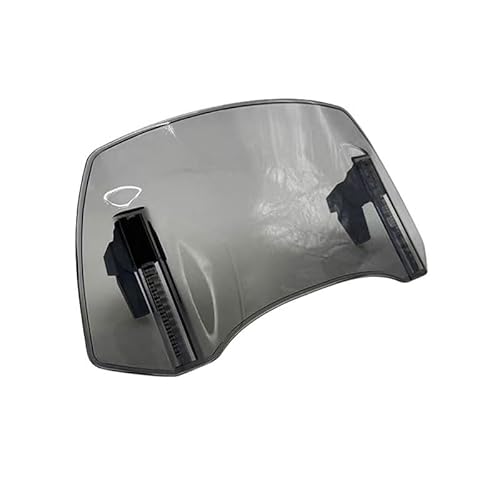 Motorrad Windabweiser Motorrad-Windschutzscheibenverlängerung, Verstellbarer Spoiler-Deflektor, passend für NC750S NC700S CTX700 NSS750 Integra750 von PLIQVBN