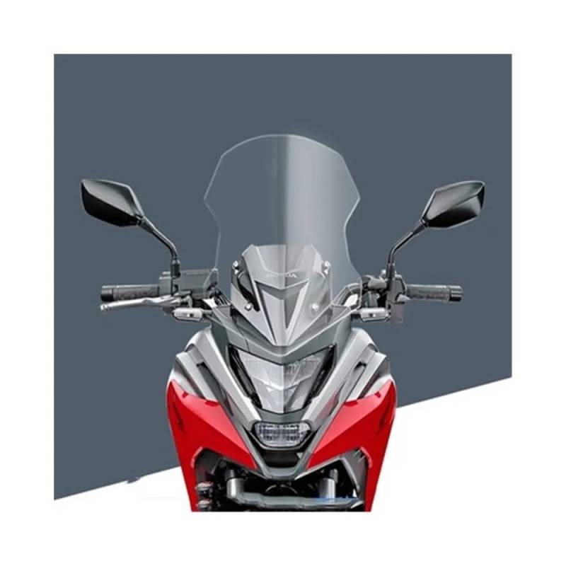 Motorrad Windabweiser NC 750X 60CM Transparentes Motorrad-Windschutzscheiben-Frontglas für NC750X 2021 von PLIQVBN