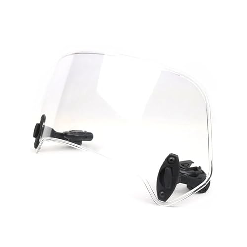 Motorrad Windabweiser Universal Motorrad Roller Einstellbare Clip On Windschutzscheibe Windschutzscheibe Verlängerung Spoiler Windabweiser von PLIQVBN