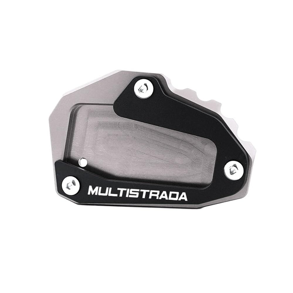 Seiten Ständer Vergrößern Platte Für DU&Cati Für Multistrada 950 1100 1200 1260 1200S 1260S V4 Motorrad Zubehör Ständer Seite Stehen Verlängerung Pad Ventil Kappen von PLIQVBN