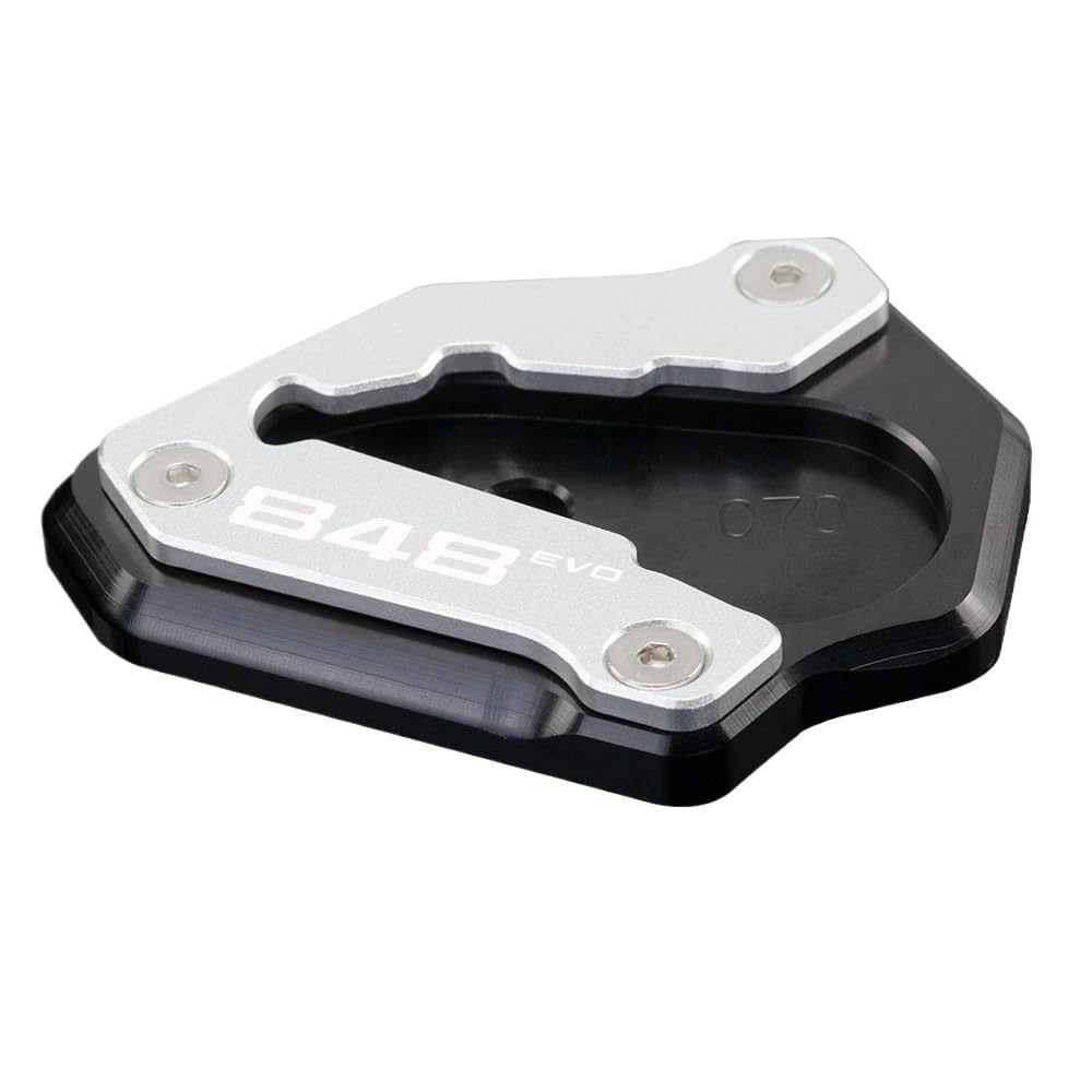 Seiten Ständer Vergrößern Platte Für Du&Cati 848 1098 1198 848evo CNC Aluminium Motorrad Ständer Fuß Seite Stehen Verlängerung Pad Unterstützung Platte 2012 2013 von PLIQVBN