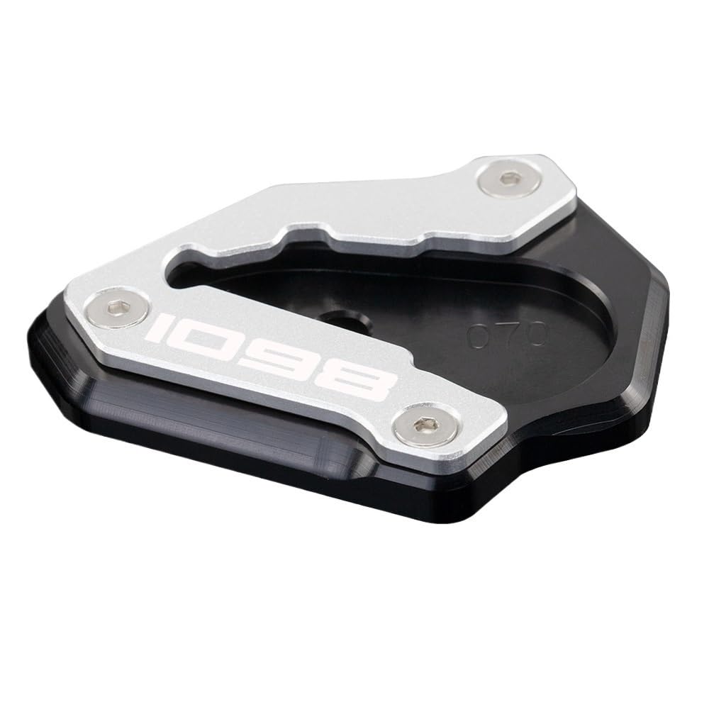 Seiten Ständer Vergrößern Platte Für Du&Cati 848 1098 1198 848evo CNC Aluminium Motorrad Ständer Fuß Seite Stehen Verlängerung Pad Unterstützung Platte 2012 2013 von PLIQVBN