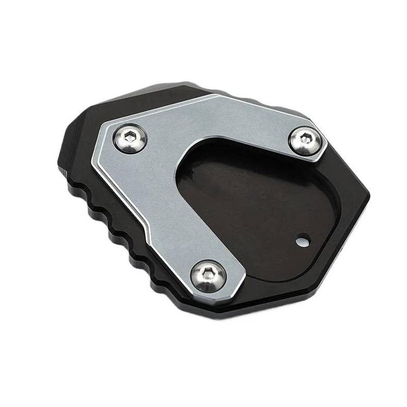 Seiten Ständer Vergrößern Platte Für Lo&ncin VO& 500 R 650 DS 500DS 500R 650DS Motorräder Zubehör Seitenständer Vergrößerungsplatte Kickstand Extension Pad Schlüsselanhänger von PLIQVBN