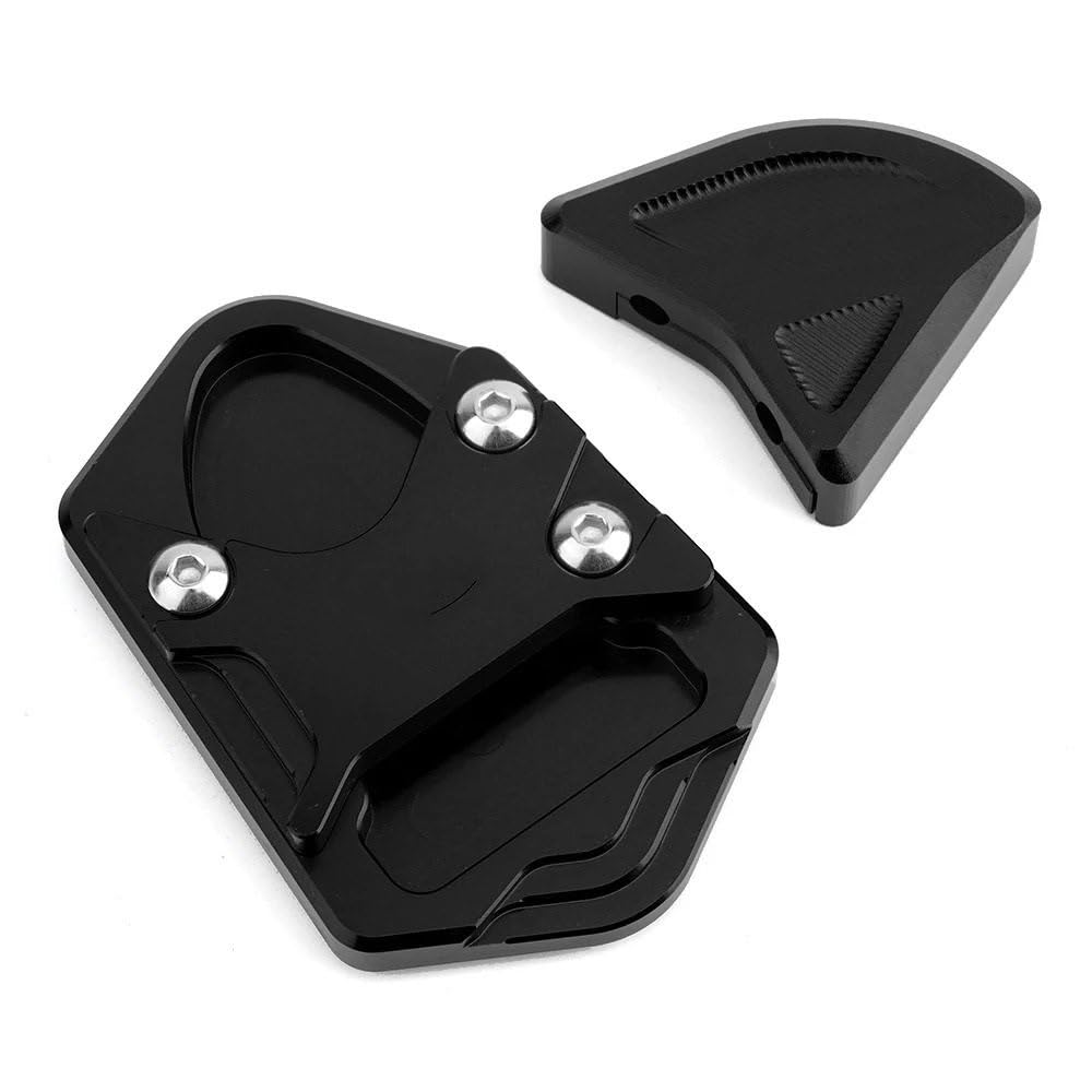 Seiten Ständer Vergrößern Platte Für S&YM CRUIS&YM300 GTS300i Joymax F300 Joymax Z300 Motorrad CNC Kickstand Fuß Seite Verlängerung Pad Unterstützung Platte Vergrößern Stehen von PLIQVBN