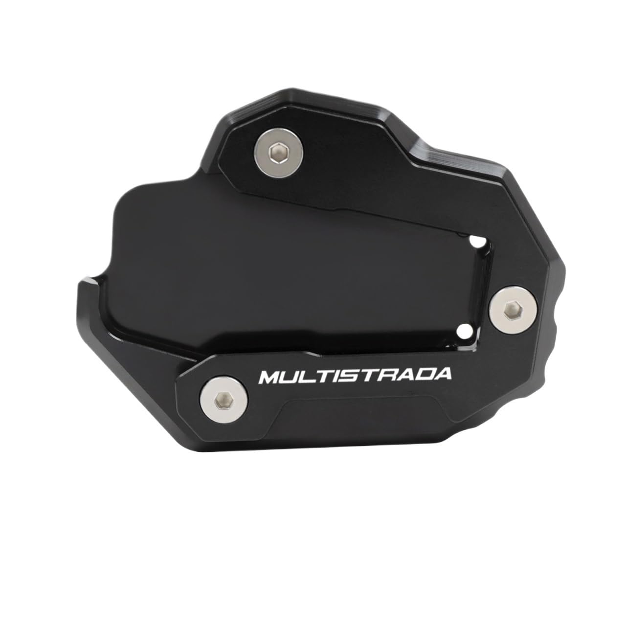 Seiten Ständer Vergrößern Platte Fußseitenständer Kickstand Extension Pad Stützplatte Für DU&Cati Für Multistrada 950 1100 1200GT 1260 1200/Enduro/Enduro Peak 1200S von PLIQVBN