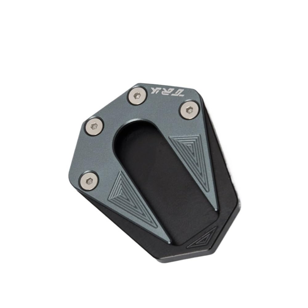 Seiten Ständer Vergrößern Platte Kickstand Plate Pad Motorrad Fuß Seitenständer Vergrößerungsverlängerung CNC Aluminium Ersatz Für TRK 502 2017-2018 von PLIQVBN