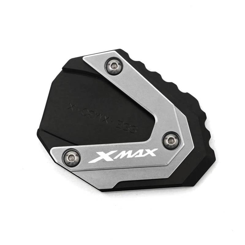 Seiten Ständer Vergrößern Platte Motorrad-Seitenständer, Vergrößerte Platte, Ständerverlängerung Und Ventilkappen Für YA&MAHA Xmax XMAX300 X MAX X-MAX Xmax 300 250 125 400 von PLIQVBN