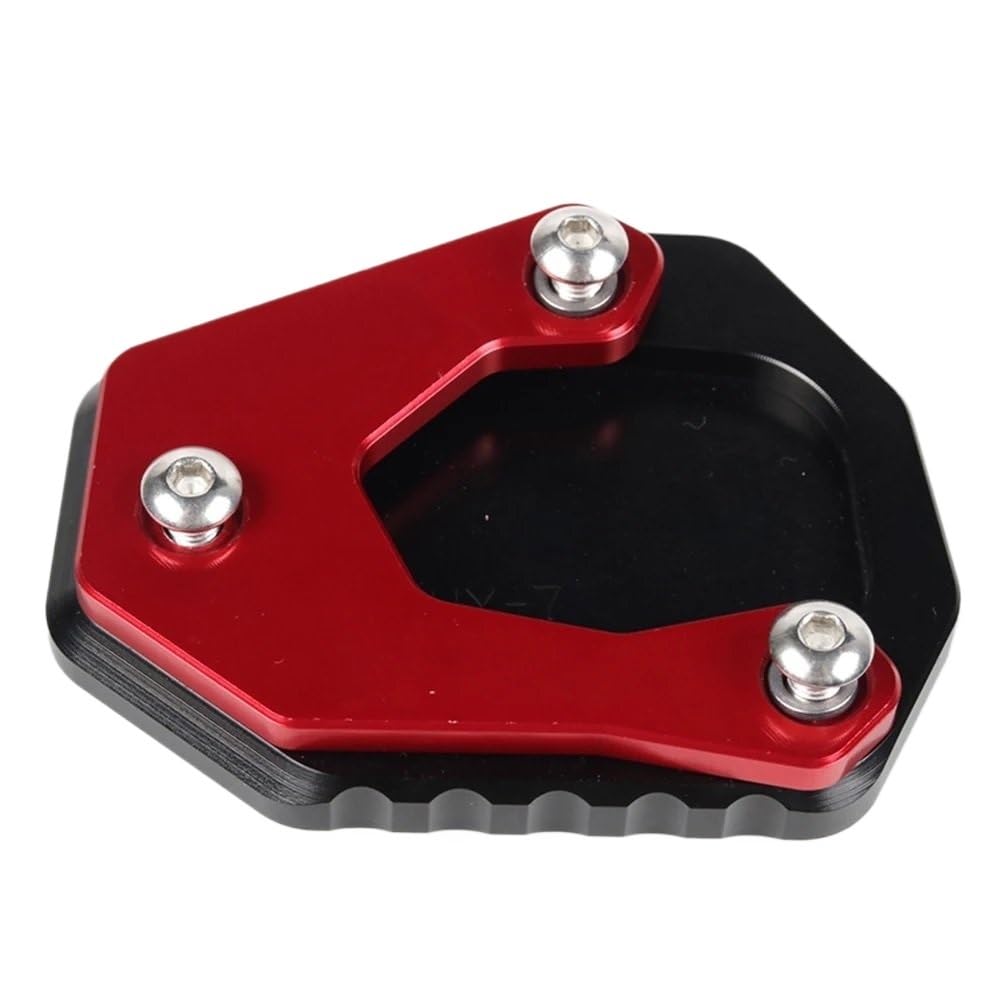 Seiten Ständer Vergrößern Platte Motorrad Ständer Fuß Seitenständer Vergrößern Verlängerung Pad Unterstützung Platte Für VO& Valico DS525X 525DSX DSX525 525 DSX Zubehör von PLIQVBN