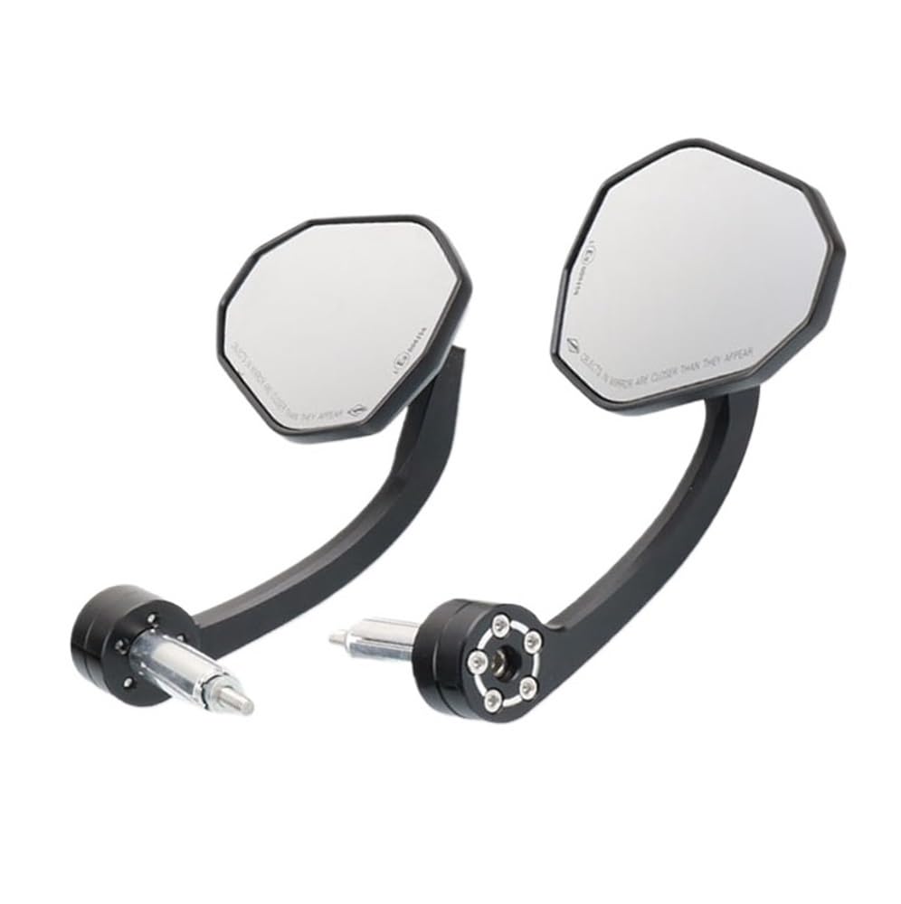 Seitenspiegel rückspiegel Motorrad-Rückspiegel, 7/8 Zoll, 22 Mm, Lenkerendspiegel Für Du&Cati Für Multistrada 950 1200 1260 MTS950 MTS Für Monster 696 796 von PLIQVBN