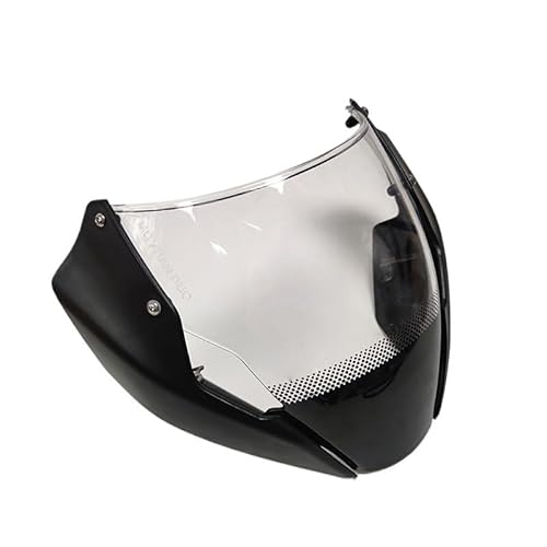 Tourenscheibe Motorrad Frontverkleidung Windschutzscheibe Windschutz Visier Viser Frontscheibe Deflektor Fit Für Du&Cati Für Monster 797 821 1200S 2014-2023 von PLIQVBN