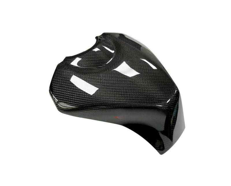 Verkleidungsabdeckung Motorrad Carbon Fiber Hinten Tank Kraftstoff Gas Panel Angehoben Erhöhte Schutz Verkleidung Schutz Für Ka&wasaki Ninja 400 2018-2024 von PLIQVBN