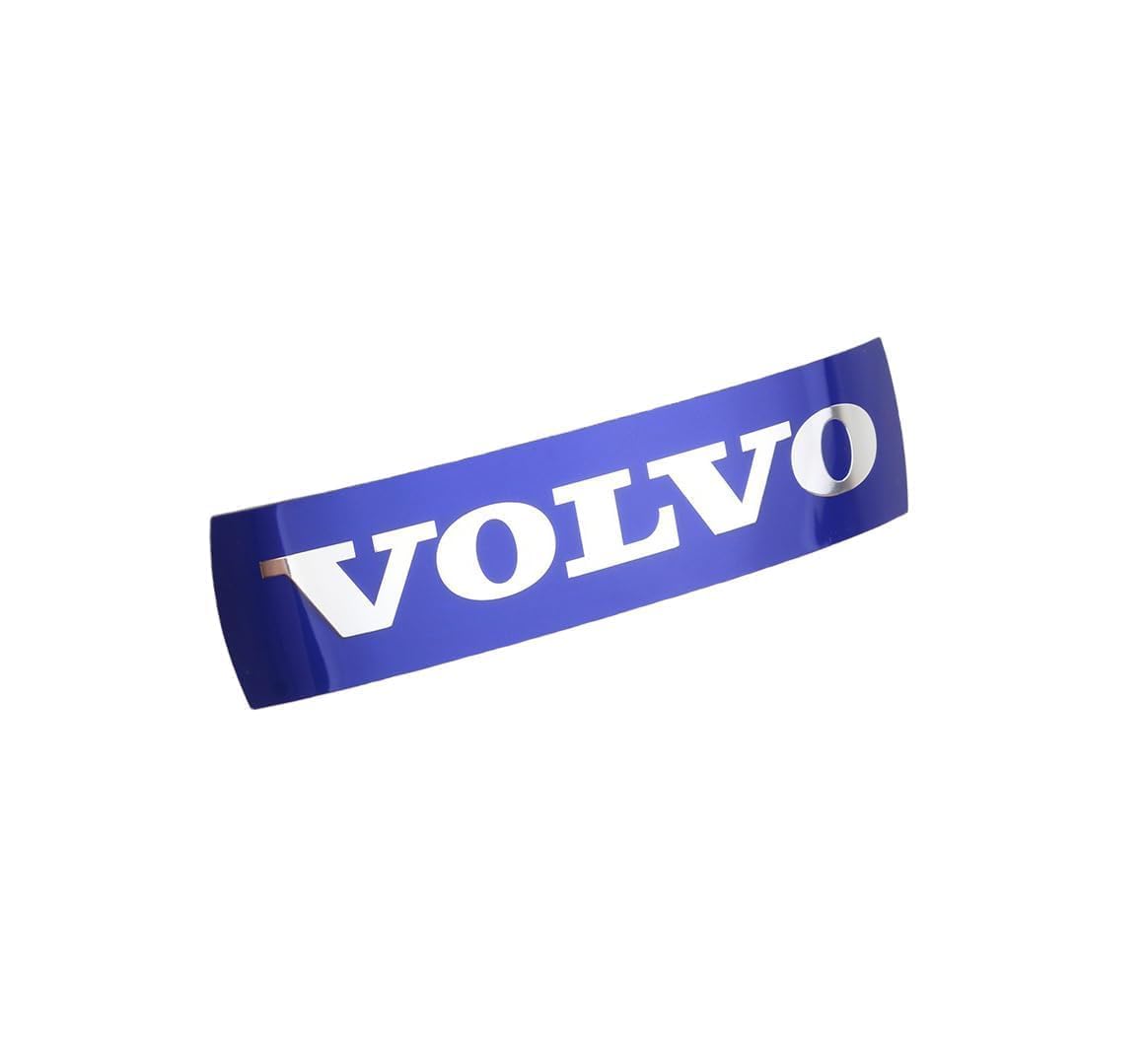 PLJSHAX Auto-Emblem-Aufkleber für Volvo V40, Buchstaben-Emblem-Aufkleber, 3D-Abzeichen, Autoaufkleber, Karosserie, Kofferraum, Kotflügel, Dekoration, Abzeichen, Zubehör, von PLJSHAX