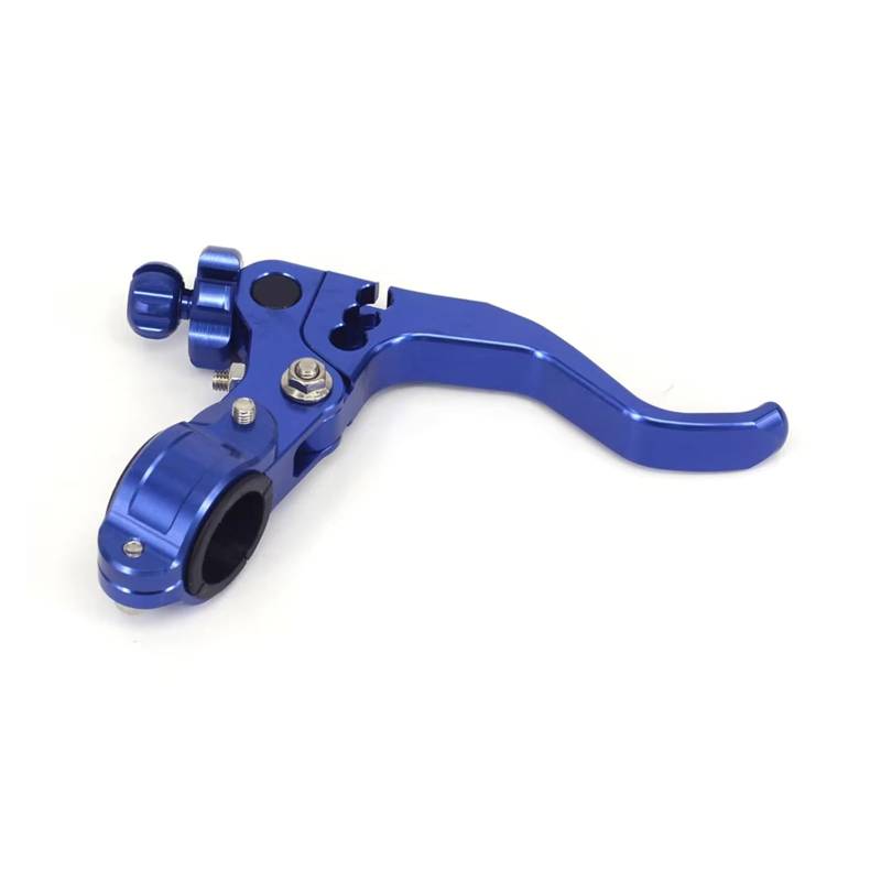 PLKPVHVZNM Bremskupplungshebel CNC-Kupplungshebel, Motorrad-Stunt-Dirt-Bike, 22 Mm, 7/8 Zoll Kupplungslenker, Geeignet Für Die Meisten Motorräder, Pit Dirt Bike Bremsgriffhebel(Blue) von PLKPVHVZNM