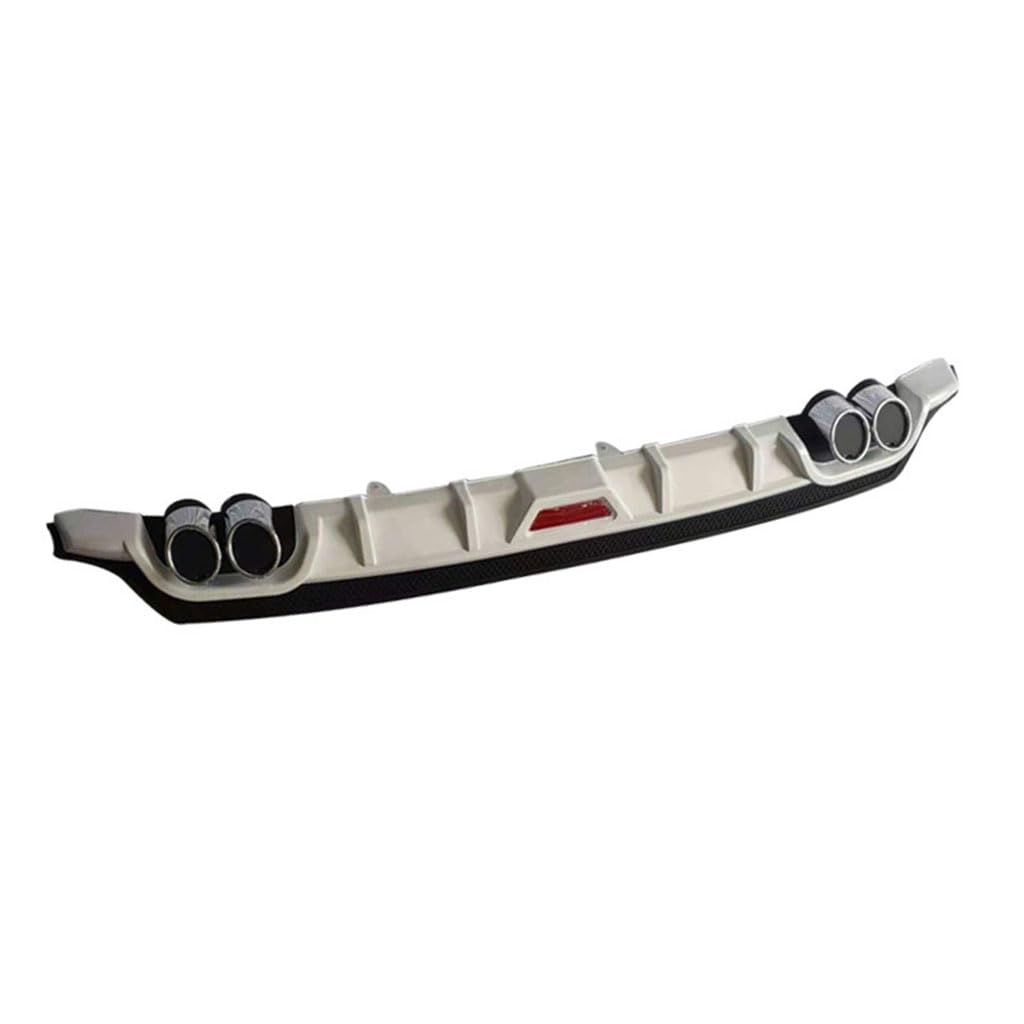 Auto Heckstoßstange Heckspoiler für KIA Ceed 2009-2013,Diffusor Spoiler Lippe Splitter Chassis Flügellippendiffusor Modifiziertes Zubehör,A2-Silver von PLOKIJUH