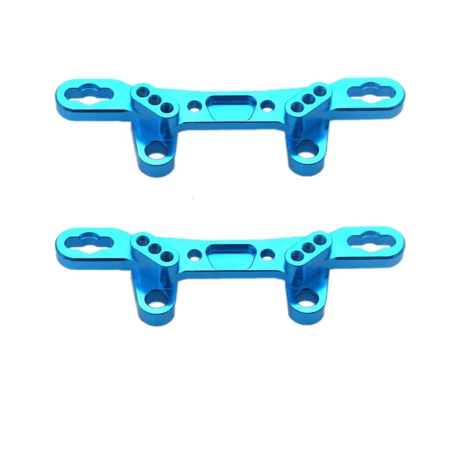 PLOQAZEH Für Tamiya Für TT-02 1/10 Metall Vorne Hinten Shock Tower Dämpfer Bleiben RC Auto Upgrade Teile Fernbedienung Auto Ersatz Teile RC Autoteile(2 pcs) von PLOQAZEH