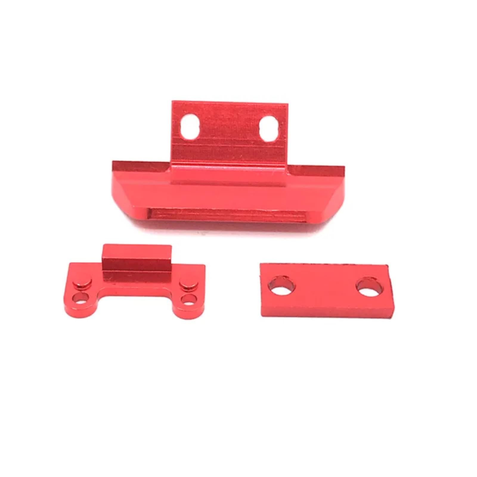 PLOQAZEH Für Wltoys 1/14 144010 144001 144002 1/12 124017 124019 Metall Upgrade Modifikation Front Stoßstange RC Auto Teile Zubehör RC Autoteile(Red) von PLOQAZEH