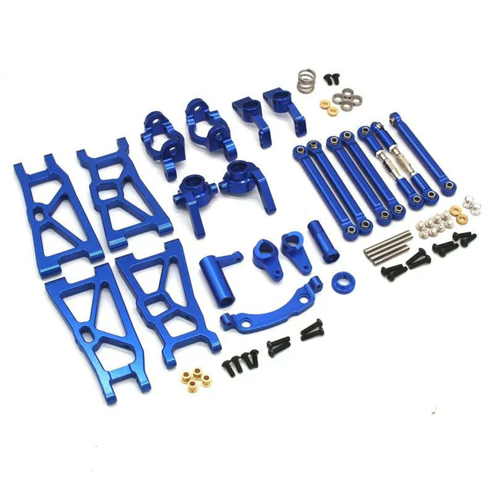 PLOQAZEH Für Wtoys Für ZD Für Racing DBX-10 1/10 RC Fernbedienung Auto Alle Upgrade Teile Wie Bild Set Teile RC Autoteile(Blue) von PLOQAZEH