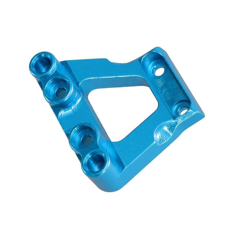 PLOQAZEH RC Autoteile Für MJX Für Hyper Go 1/14 14209 14210 14150B Fernbedienung Auto Metall Upgrade Zubehör Lenkung Gruppe Befestigungs Teile Dekoration Änderung(Blue) von PLOQAZEH