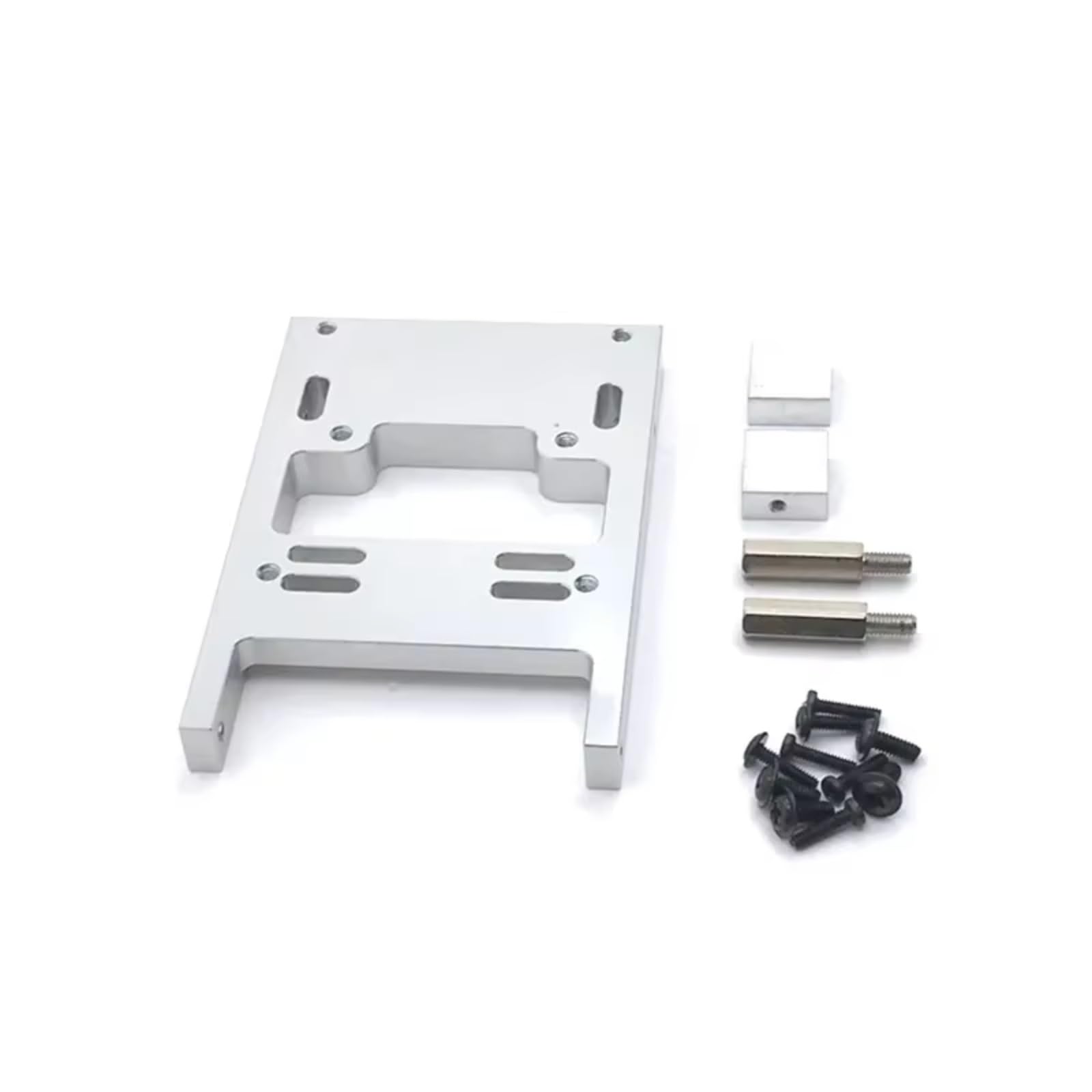 PLOQAZEH RC Car Upgrade Zubehör Für WPL B14 B24 C14 C24 B16 B36 Für JJRC Q60 Q61 1/16 1Set Metall Lenkung Servo Lager Feste Montage Halterung RC Auto Allgemeine Teil von PLOQAZEH