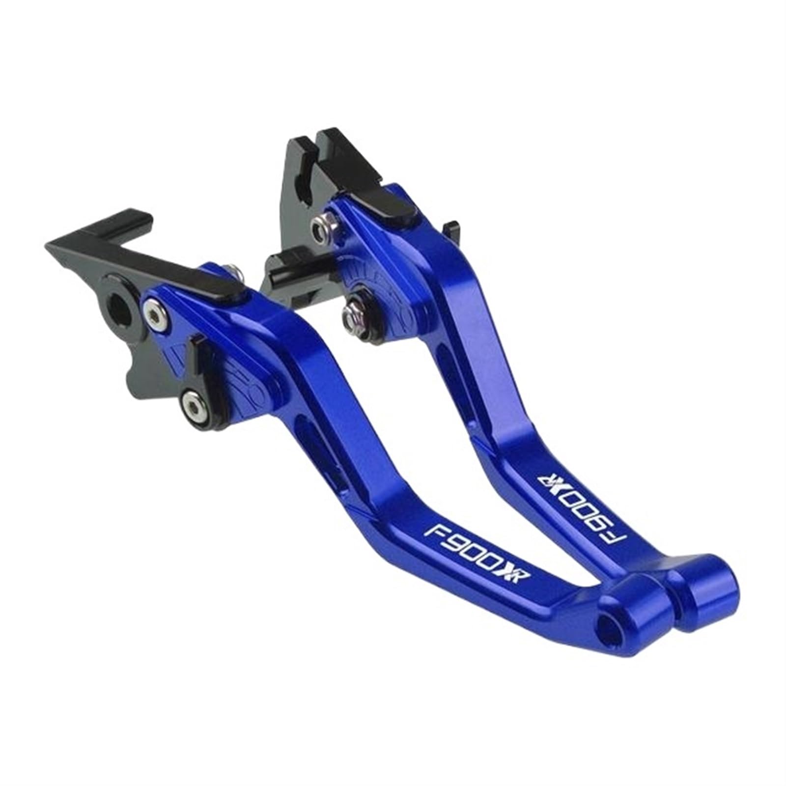 PLSMHO Einstellbare Motorradbremskupplungshebel, Ersatzteil, Griffhebel, Zubehör für Kupplungsbremsgriffhebel, Für F900XR F900 XR 2020-2021(Blue) von PLSMHO