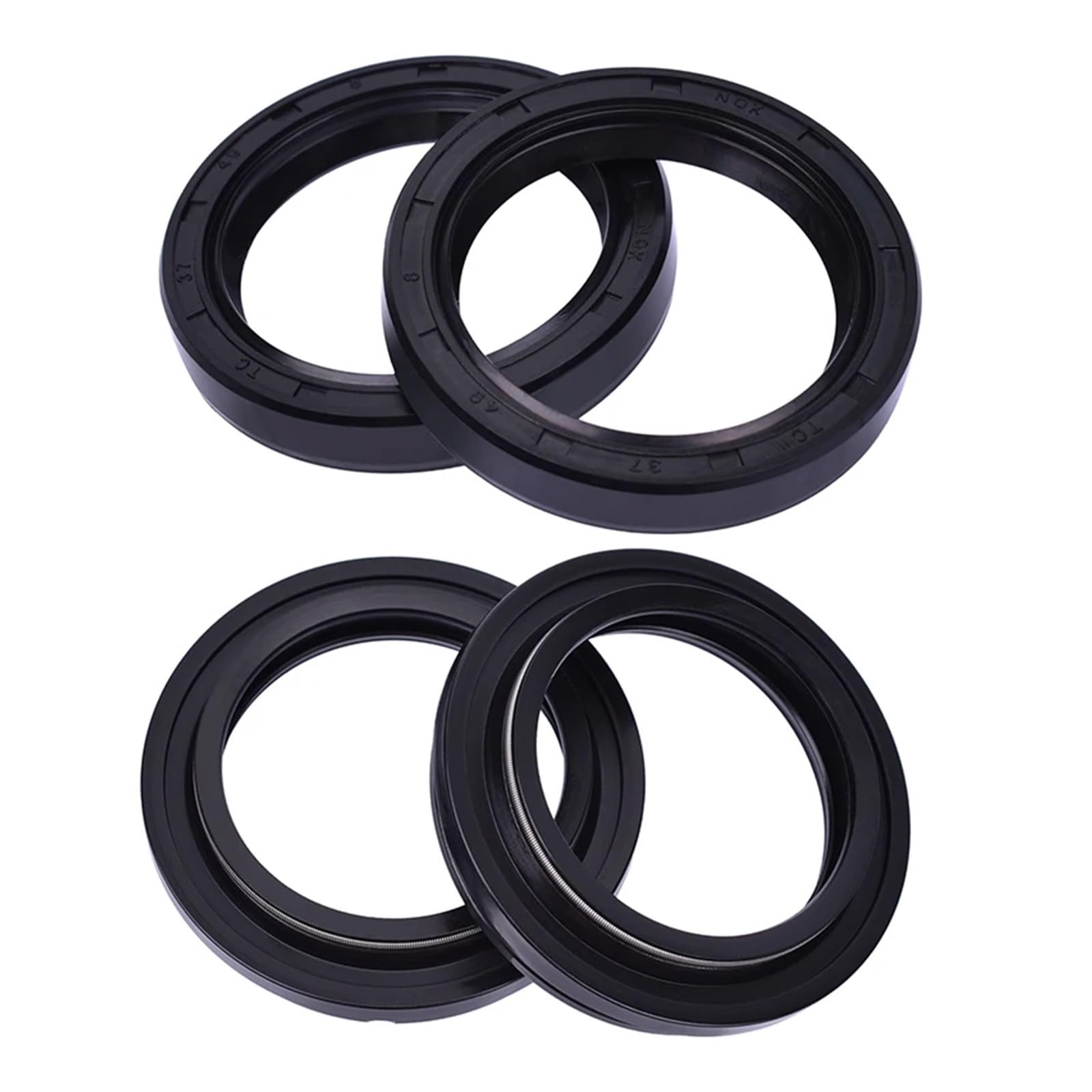 37x49x8 37 * 49 Vorderradgabel Suspension Öl Dichtung 37 49 Staub Abdeckung for XJ900 XJ900F XJ900R XJ650 XJ650L Turbo Seca XJ 650 900(2xOil seal 2xcover) von PMJMANKI