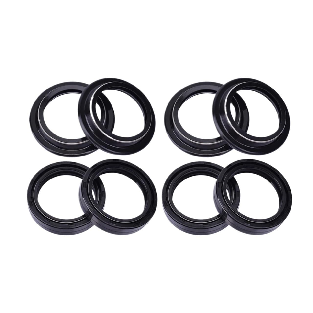 41x54x11 41 Öldichtung for KDX125 ZXR400 NINJA 650 KRT EDITION ER6F VN800A Vulcan 800 ZR1000 Z1000 VN1500 ZR1000 VN 900(4xOil seal 4xcover) von PMJMANKI