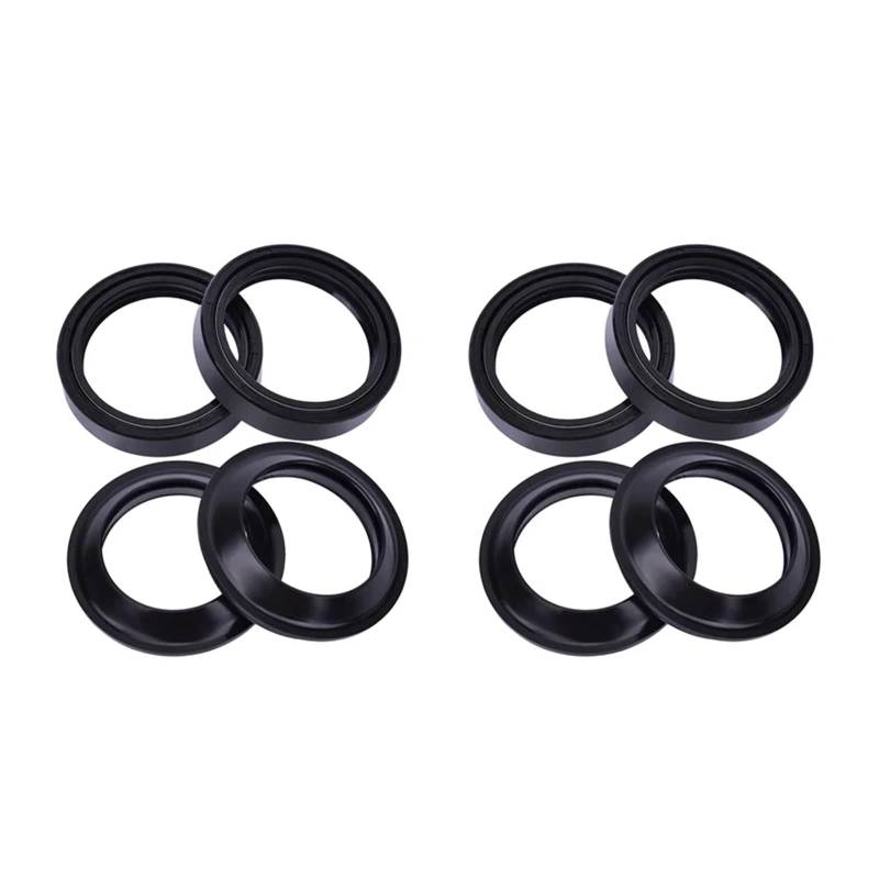 43x54x11 43 * 54 Vorderradgabel Suspension Dämpfer Öl Dichtung 43 54 Staub Abdeckung for SPEED TRIPLE 1050 2011-2017 SPRINT GT 1050 13(4pcs seal 4pcs cover) von PMJMANKI