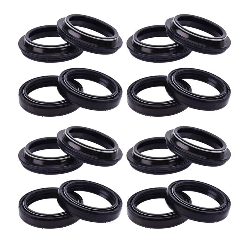 43x55x9,5/10,5 Vorderradgabel Federungsdämpfer Öldichtung 43 55 Staubschutz for GSXR1300 GSX-R1300 GSXR GSX-R HAYABUSA 1300(8pcs seal 8pc cover) von PMJMANKI