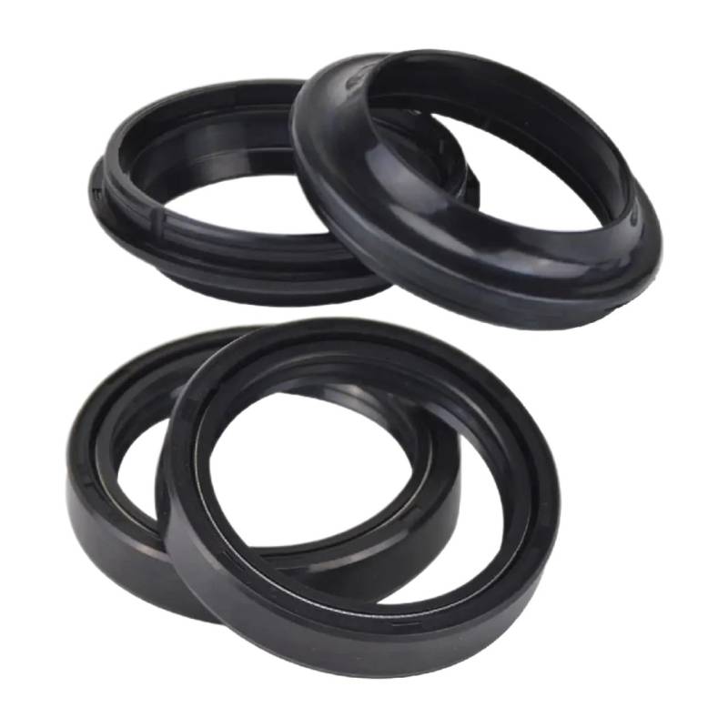 45x57x11 Vorderradgabel Federungsdämpfer Öldichtung 45 57 Staubschutz for CR250 CR250R CR 250 CBR600RR CBR600 CBR 600 RR 2003-05(2xOil seal 2xcover) von PMJMANKI