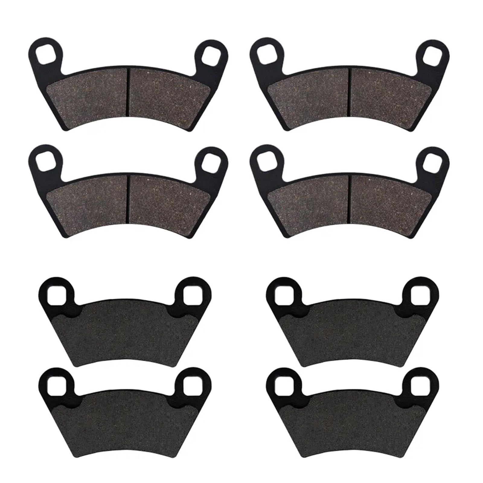 Motorrad-Bremsbeläge vorne und hinten for 900 Ranger RZR XP 2011 2012 2013 2014 2015(Front and Rear) von PMJMANKI