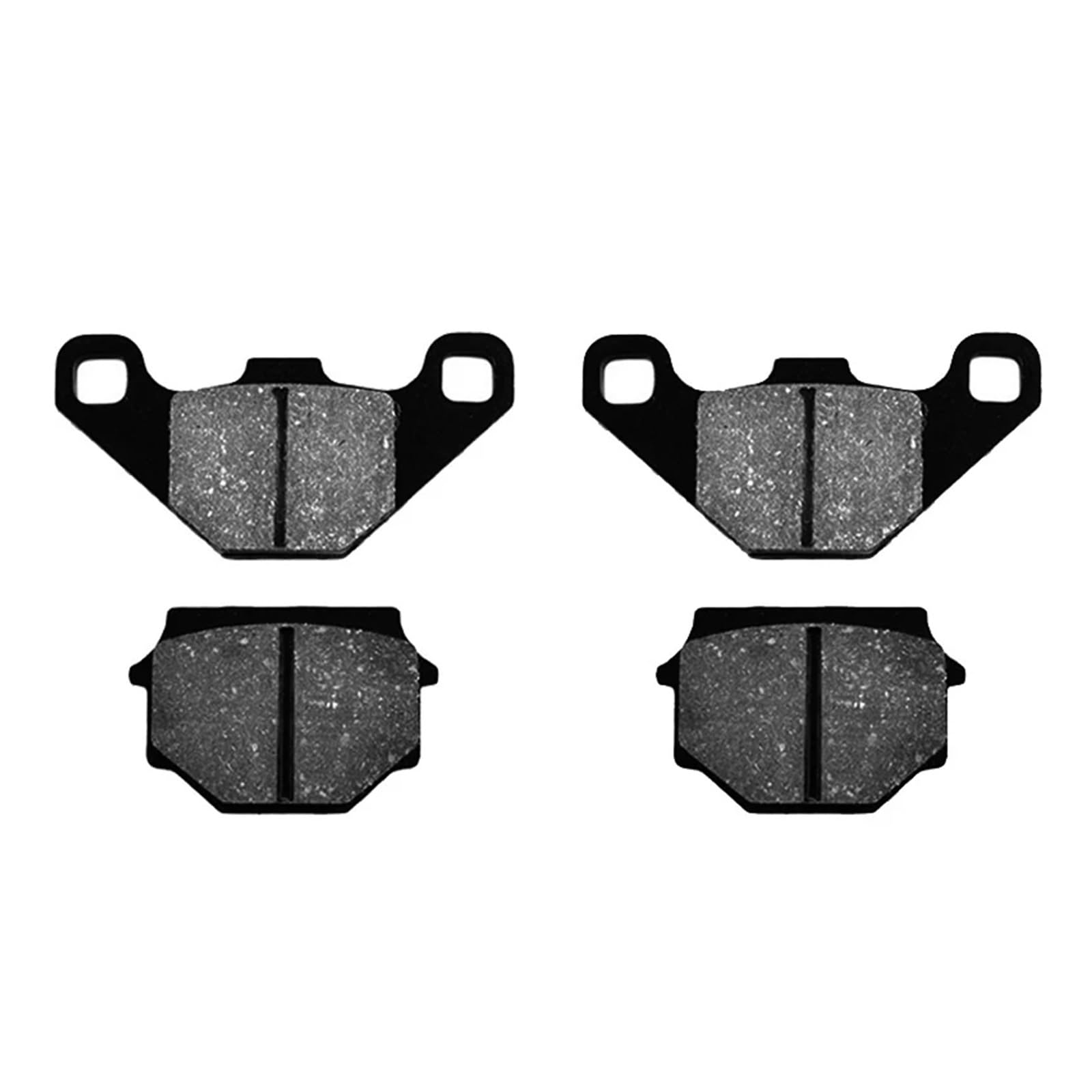 Motorrad-Bremsbeläge vorne und hinten for KX 250 KX250 1986 KXT 250 KXT250 Tecate 1985 1986(2 Pairs) von PMJMANKI