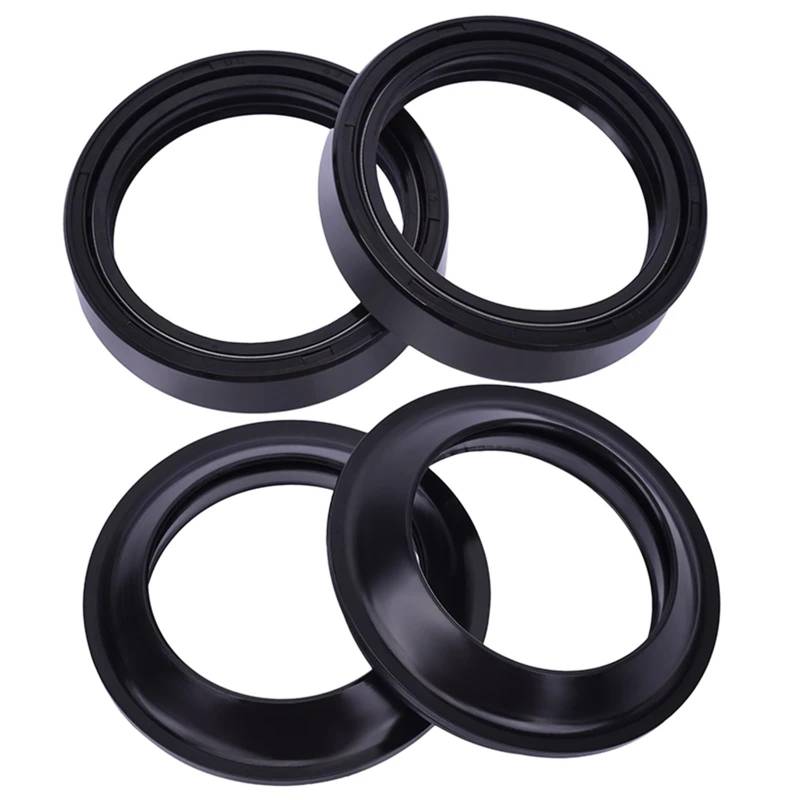 Motorrad Gabel Dämpfer Öl Dichtung und Staub Dichtungen Abdeckung for 1077 TUONO V4 1100 RR 2016 MANA 850 alle versionen 2008-16(2pcs seal 2pc cover) von PMJMANKI