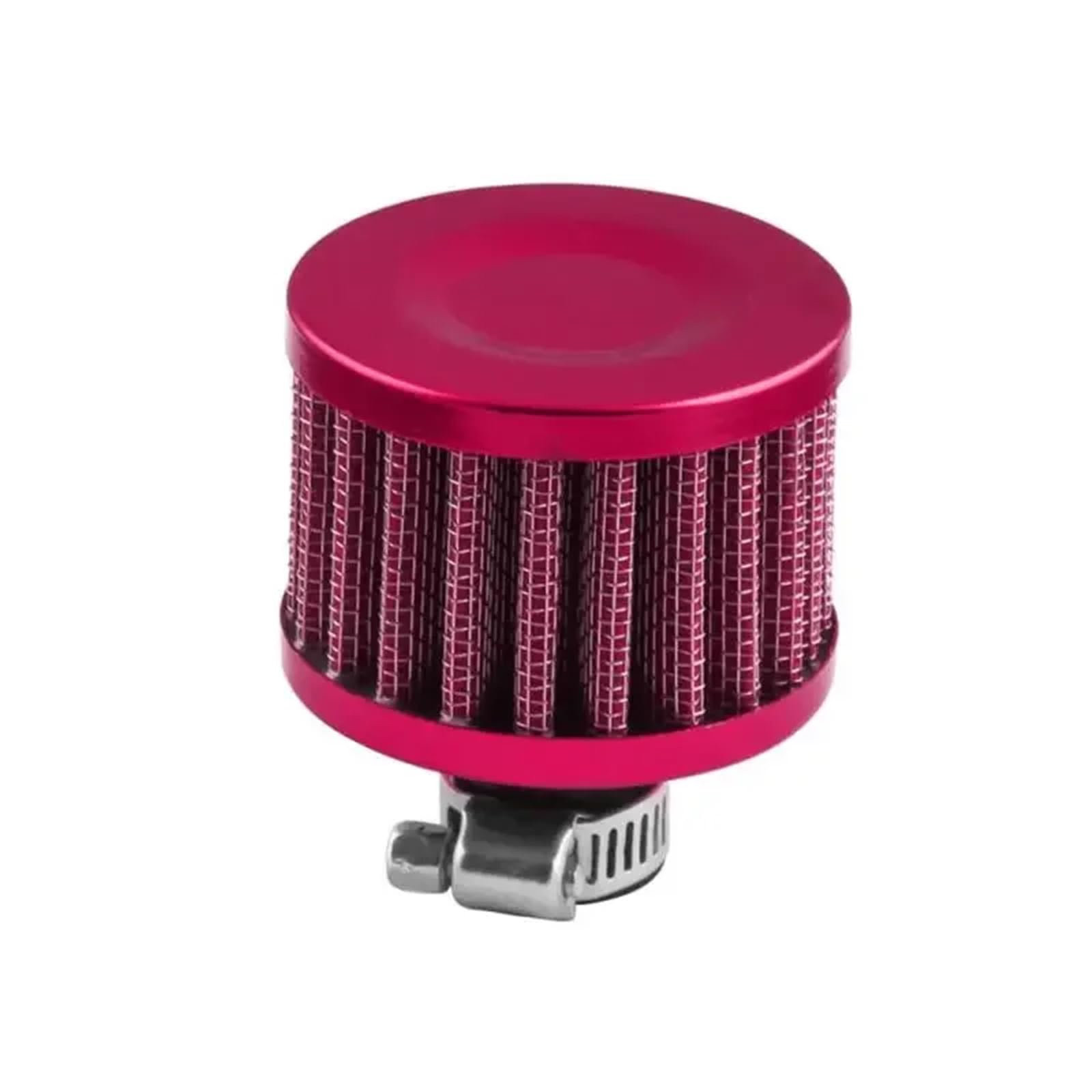 PNBVW 1 PC Universal Interface Auto Luftfilter 12mm for Motorrad Kaltlufteinlass High Flow CrankcaseVent Abdeckung Mini Entlüftungsfilter(Red) von PNBVW