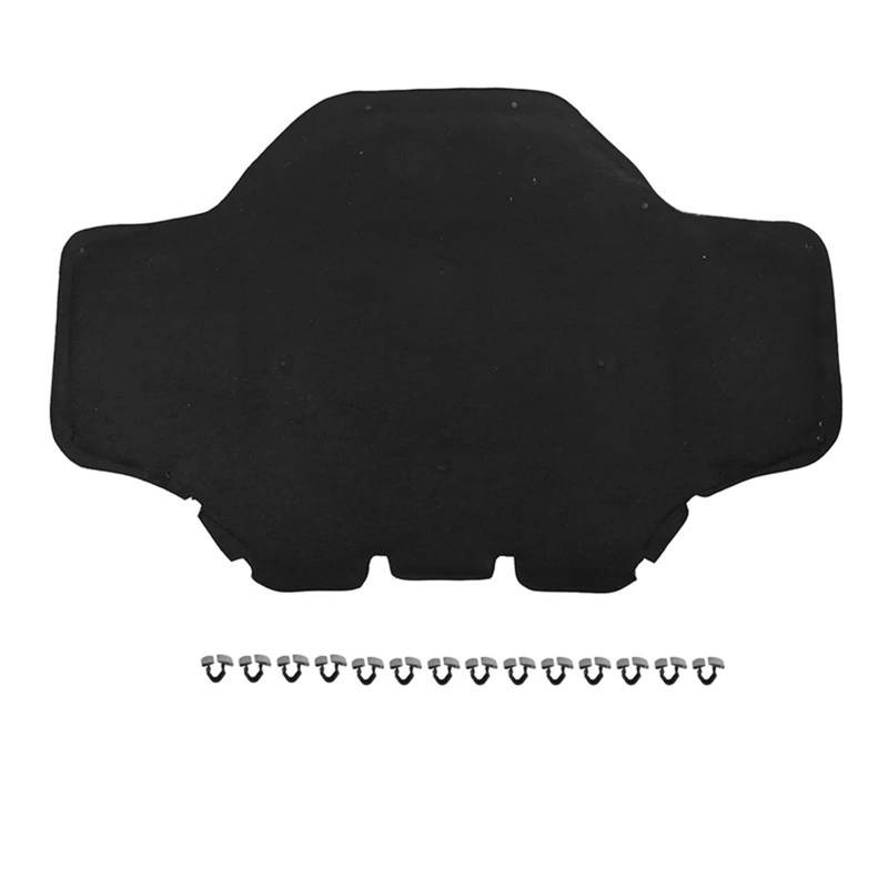 PNBVW 1 Pc Fronthaube Motor Isolierung Pad Schallschutz Baumwolle Abdeckung Thermische Wärmedämmung Pad Matte for BB//M//W x3 X4 G01 G02 2018-2020(Black) von PNBVW