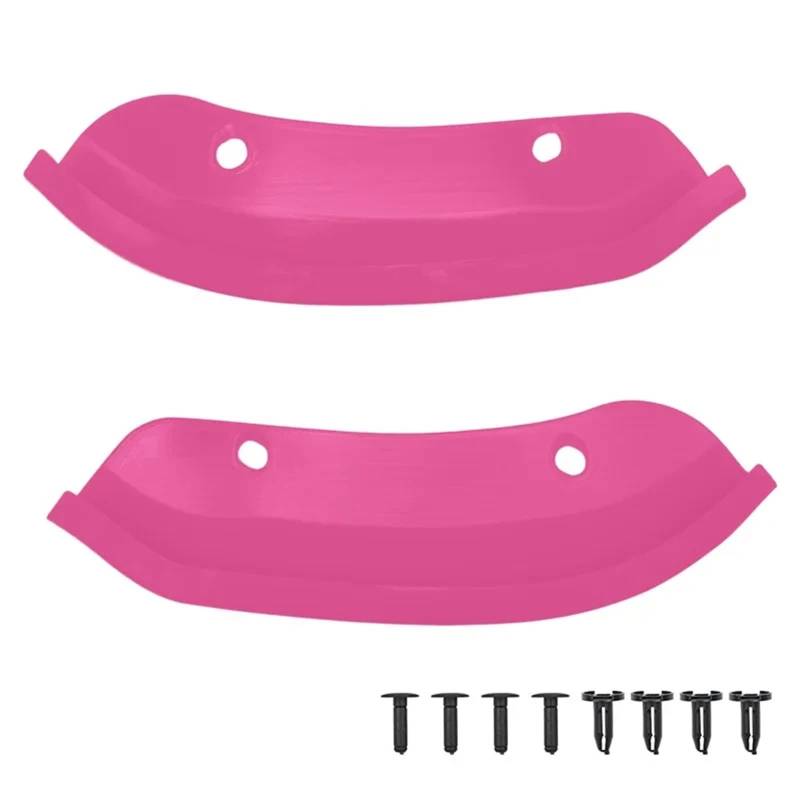 PNBVW 2 Stück Auto-Frontsplitter-Lippenschutzleiste, unterer Stoßfänger-Spoilerschutz for D//o//d//g//e Challenger Hellcat Widebody 2015-2020(Pink) von PNBVW