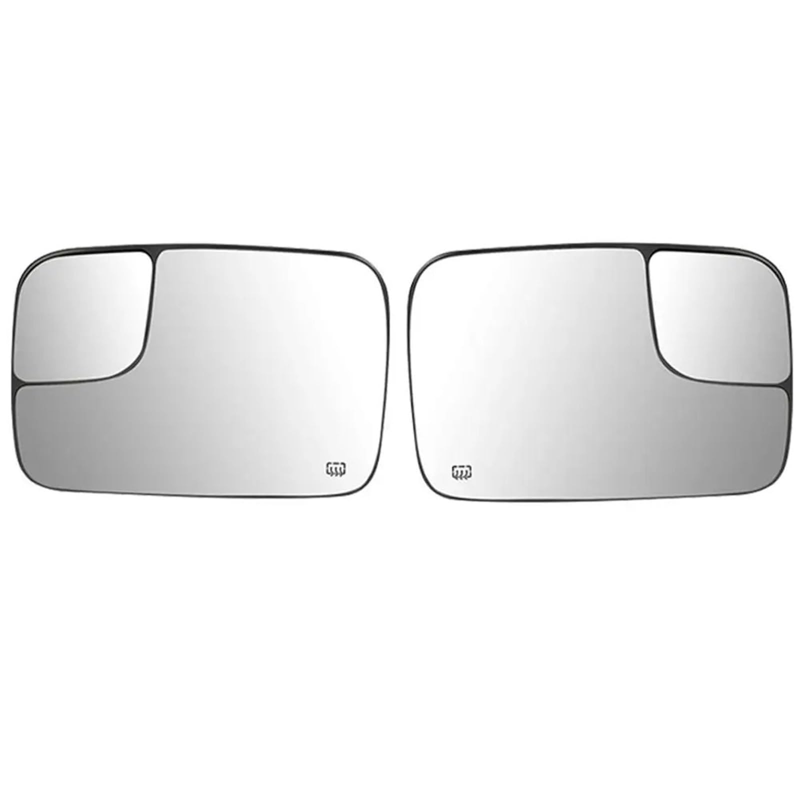 PNBVW 5161011AA Linke rechte Autoseite, beheiztes Spiegelglas, Rückspiegellinse, Ersatz for D//odg//e R//a//m 1500 2500 3500 2005–2008(1 pair) von PNBVW