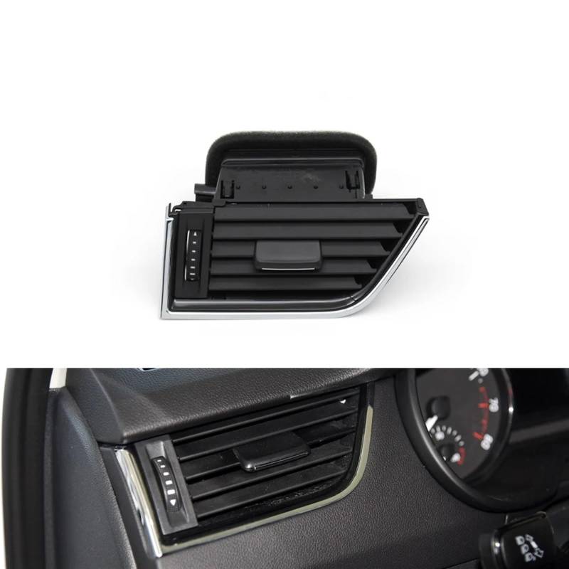 PNBVW Auto Vorne Hinten Dashboard Air Vent AC Vent Grille Montage for S//kod//a Octavia 3 A7 5E MK3 2015-2021 5E0820951,5E0819702,5ED819203(Left) von PNBVW