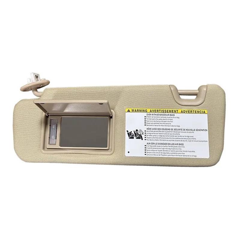 PNBVW Beige Sonnenblende Links rechts Fahrer Beifahrerseite for T//oyot//a H//ighlande//r 2014 2015 2016 2017 2018 2019(Beige,Left) von PNBVW