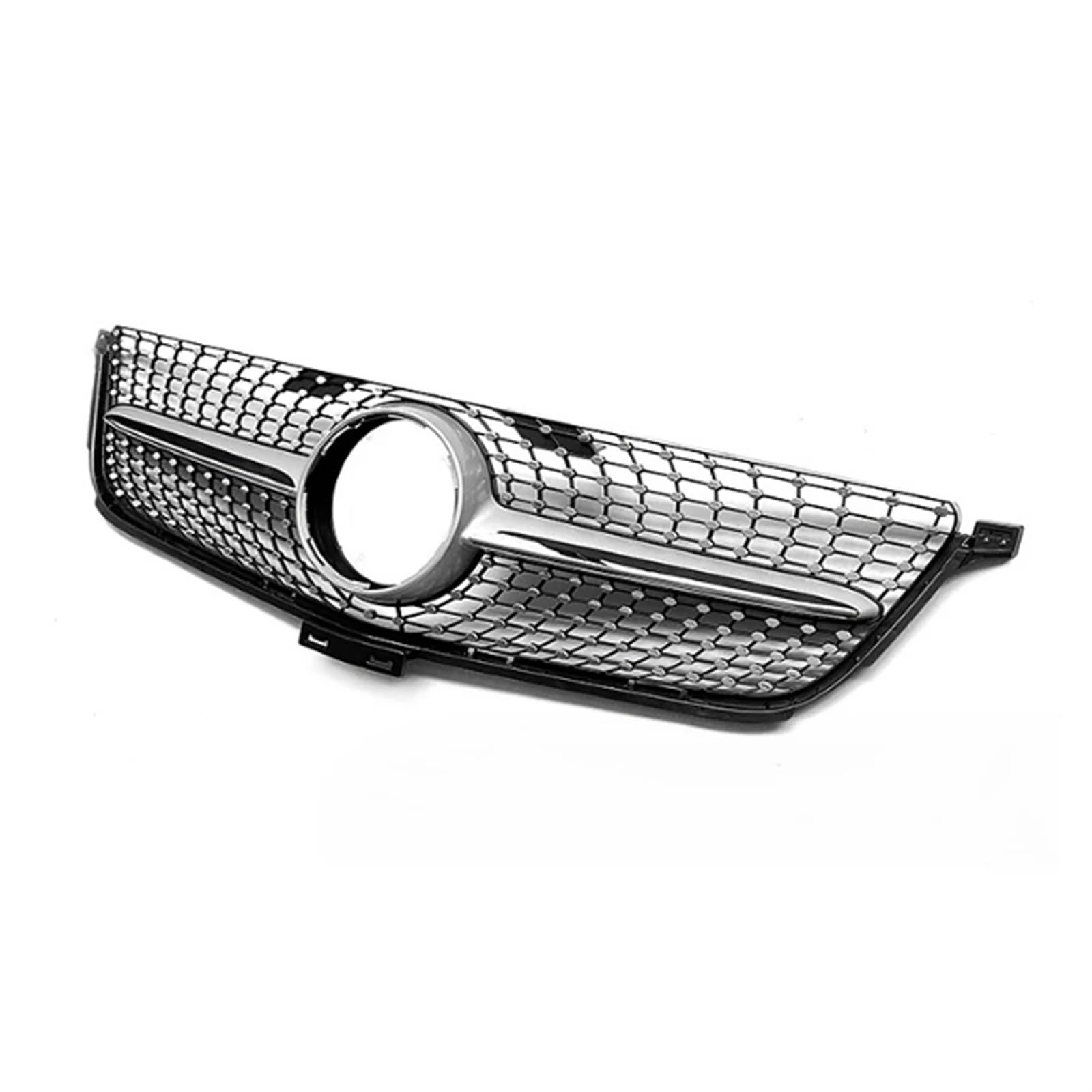 PNBVW Frontgrill for M//ercedes-B//ENZ ML-Klasse W166 ML300 ML320 ML350 ML40 ML450 2012 2013 2014 2015 Tuning-Grills(Diamond Chrome) von PNBVW