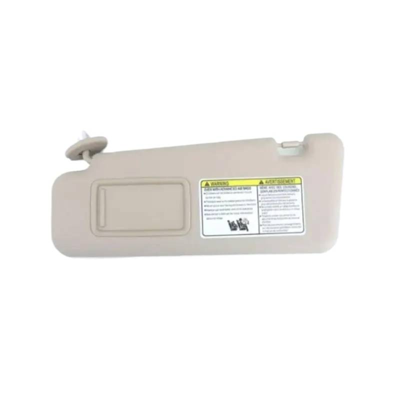 PNBVW Grau Beige Auto Sonnenblende Linke Seite Rechte Seite Fahrer Beifahrerseite for T//oyot//a H//ighlande//r 2008 2009 2010 2011 2012 2013(Beige,Left) von PNBVW