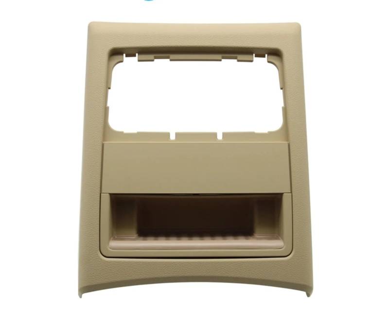 PNBVW Heckklimaanlage AC-Entlüftungsgitter Außenrahmen Aschenbecherabdeckung Verkleidung Ersatz for BM//W 3er-Serie E90 E91 2005-2012(Beige,Model A) von PNBVW