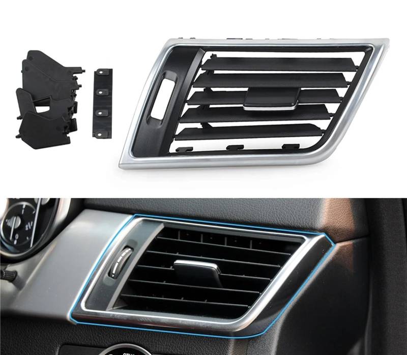 PNBVW LHD RHD Konsole Armaturenbrett Klimaanlage AC Vent Grille Outlet Abdeckung Ersatz for M//ercedes-Ben//z W166 W292 ML GL GLE GLS(Black,Right) von PNBVW