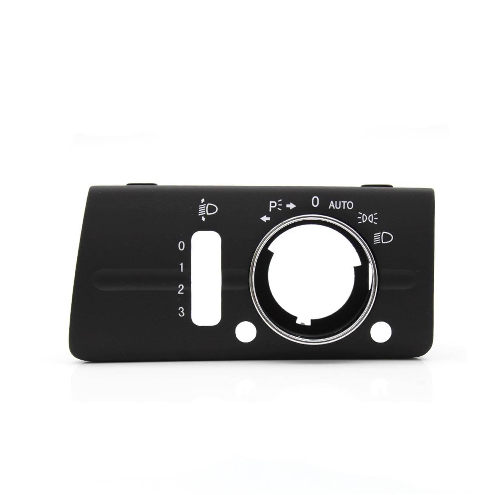 PNBVW RHD Black Front Dashboard-Scheinwerferlampenschalter Abdeckungsausstattung Ersatz for m // erede // sb // e // n // Z W211 E Klasse 320 350 550 2003-2008 (OEM-Nr.(211545 06049116) von PNBVW