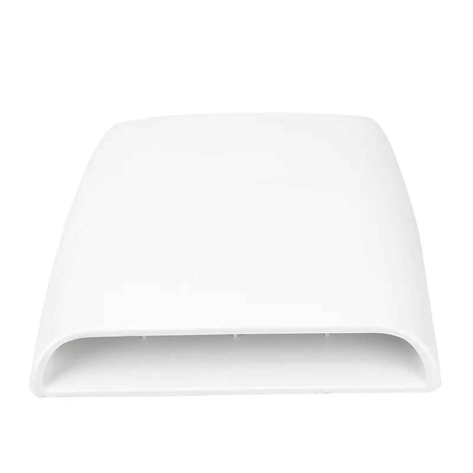 PNBVW Universal Auto Motorabdeckung Hood Scoop Vent Auto Motorhaube Lufteinlass 4x4 Offroad Zubehör Tuning for H//o//n//d//a Jazz Dekorativ(White) von PNBVW