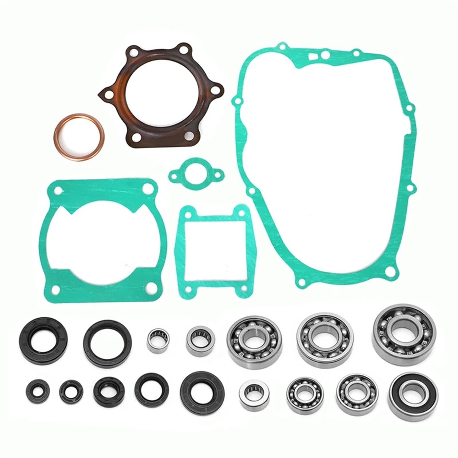 PNBVW Unteren Ende Kurbel Übertragung Lager Dichtungen Dichtung Kit Set for Y//a//m//a//h//a Blaster 200 YFS YFS200 1988 2006 2005 2004 2003 2002 2001(Included Gasket) von PNBVW