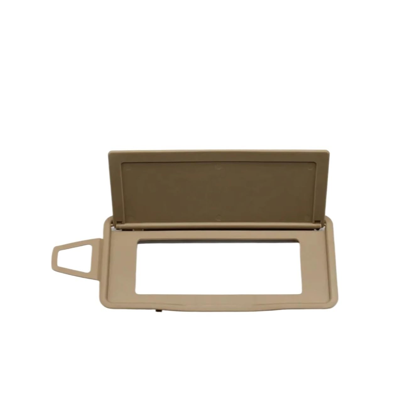 PNBVW W220 Auto-Sonnenblende, Auto-Innenraum-Sonnenschutz, Visier, Make-up-Kosmetikspiegel-Abdeckung, for Benz S-Klasse 1998-2005 S350 S400 S500(Beige,Right) von PNBVW