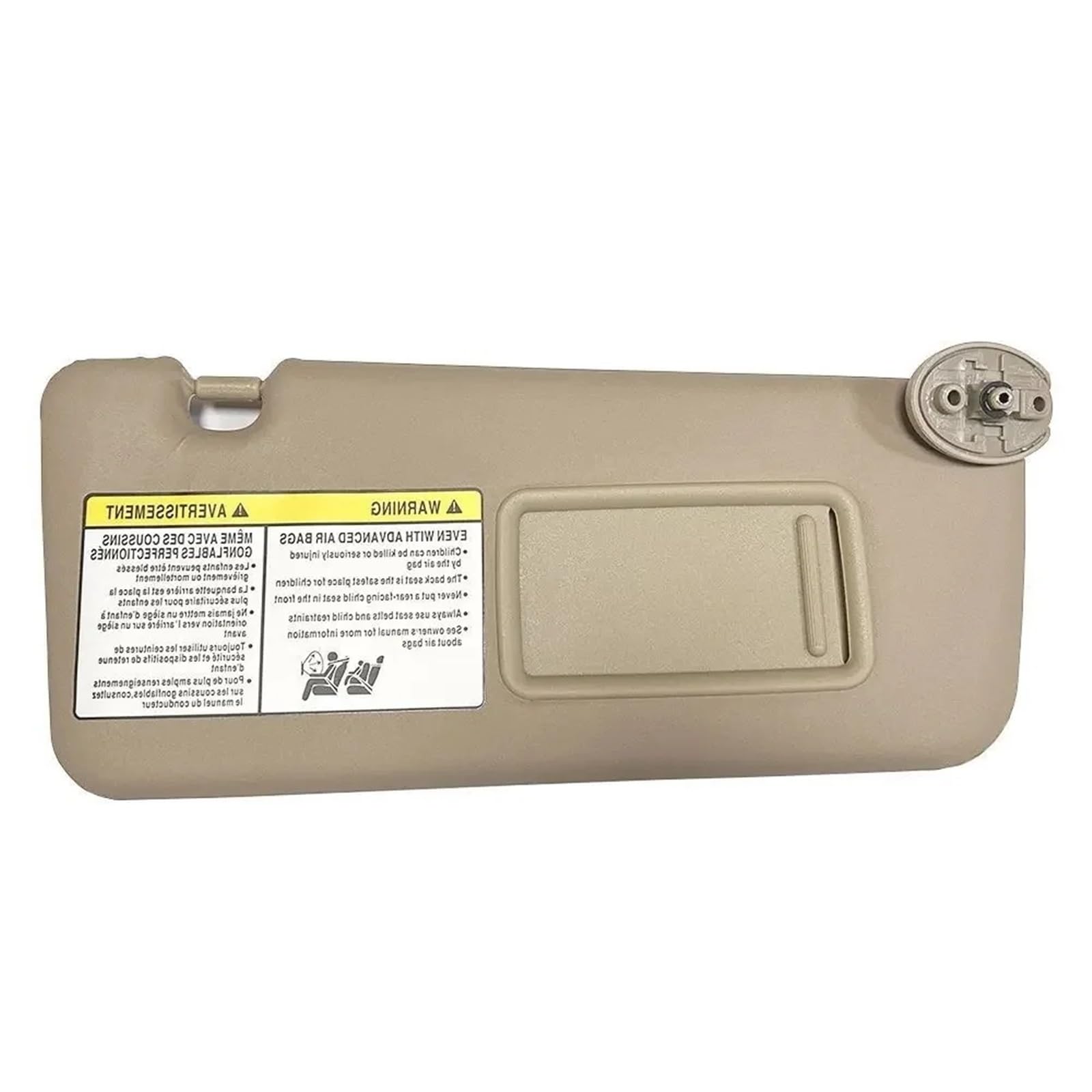 PNBVW for 2004 2005 T//oyot//a R//A//V//4 Grau Beige Sonnenblende Linke Seite Rechte Seite Fahrerseite Beifahrerseite 74320-42420-B0(Beige,Right) von PNBVW