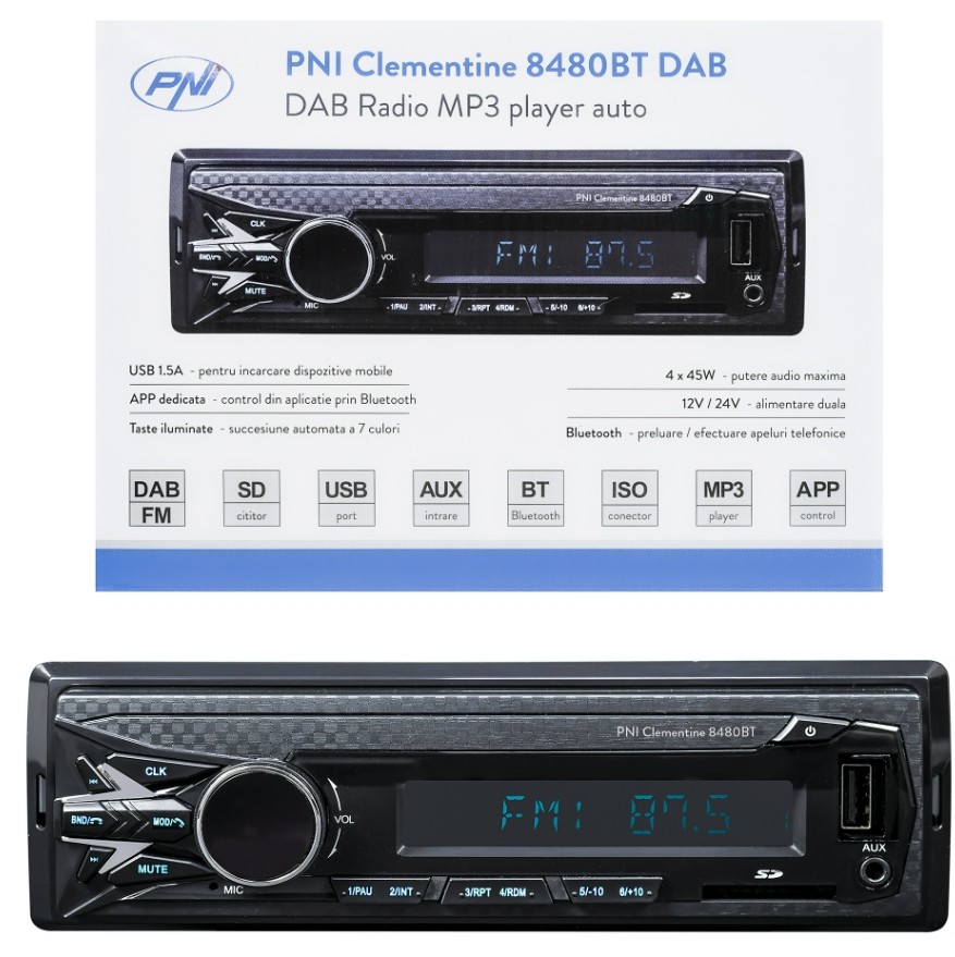 PNI Autoradio PNI-8480BT von PNI